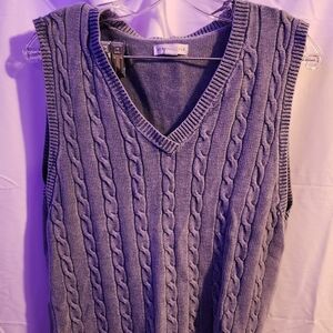 Y2K Blue Aeropostale Sweater Vest Size Medium. Good Used Condition. Womens. Soft